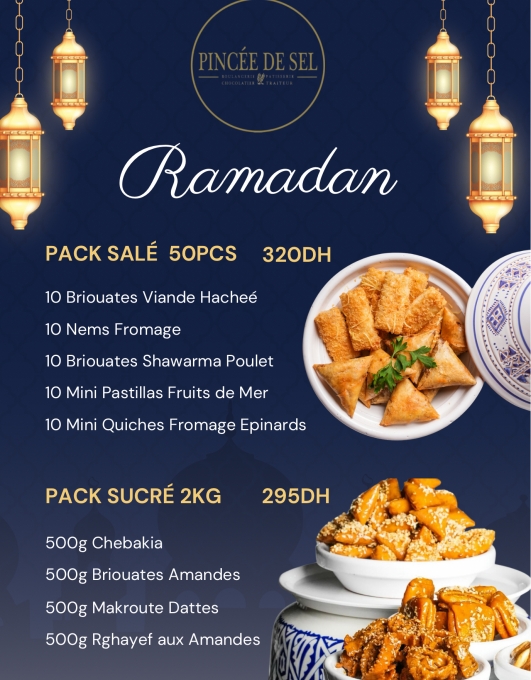 Tombola : deux packs Ramadan Offert