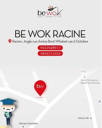 BeWok Racine Casablanca