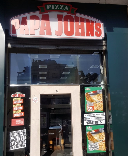 Papa John's Pizza Emile Zola Casablanca